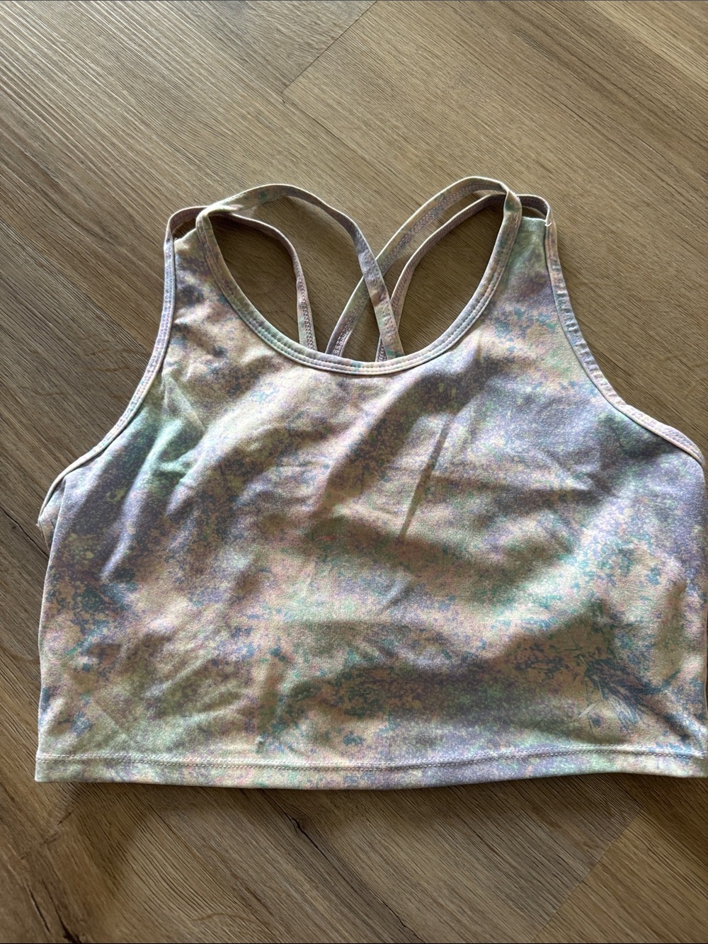 all in motion Pastel Lavender and Mint Active Top